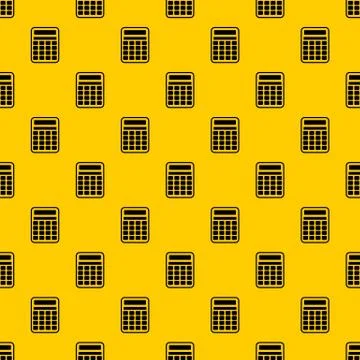 Calculator pattern Illustrazione stock
