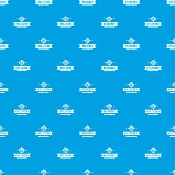 Calculator pattern seamless blue Illustrazione stock