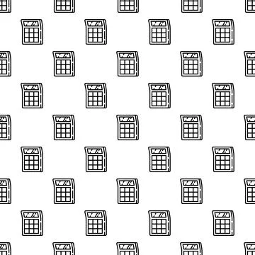 Calculator pattern seamless Stock Illustration