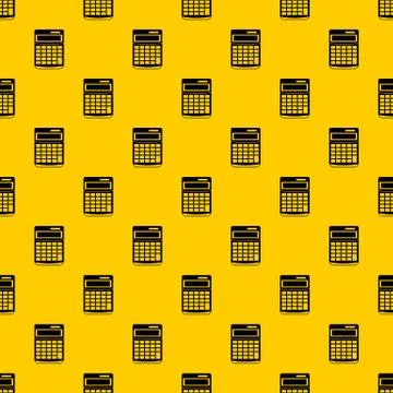 Calculator pattern vector Illustrazione stock