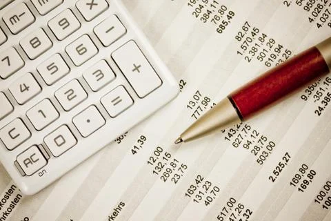 Calculator Foto stock