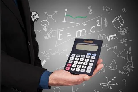 Calculator Foto stock