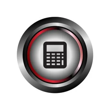 Calculator sign vector Stock Illustration