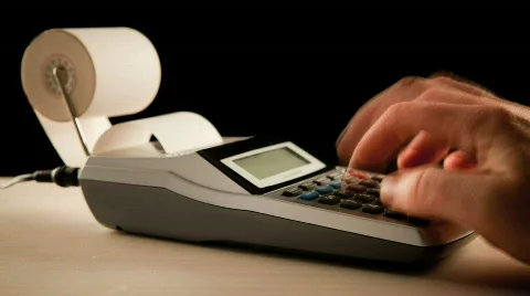  Calculator Time Lapse 1 Stock Footage 665109