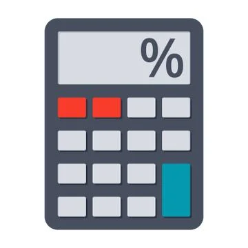 Calculator Vector Icon Stock Illustration
