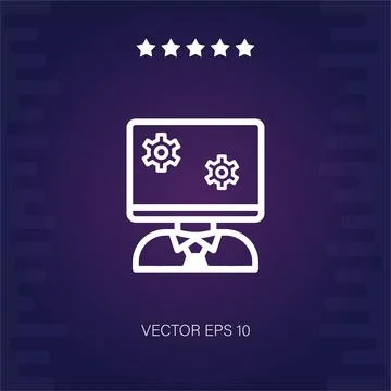 Calculator vector icon Stock Illustration