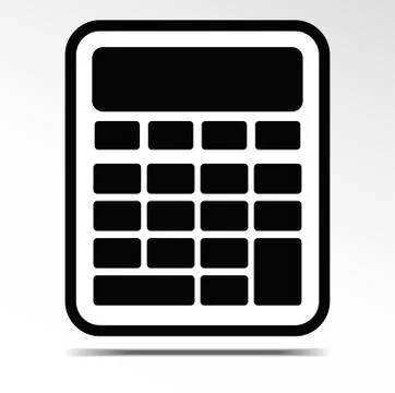 Calculator. Vector illustration Stock Illustration