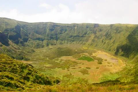 Caldeira do faial Stock Photos
