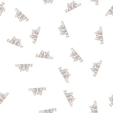Caldera volcano glyph vector seamless pattern black 스톡 일러스트