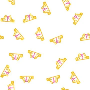 Caldera volcano vector seamless pattern color 스톡 일러스트