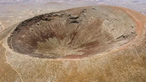 Calderon Hondo crater Stock Footage 288038165