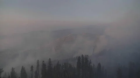 Caldor Fire Stock Footage 160140091