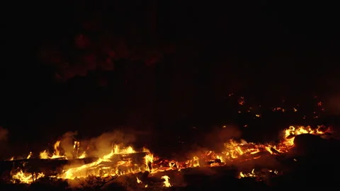 Caldor Fire Stock Footage 160140099