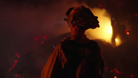 Caldor Fire Stock Footage 160158368