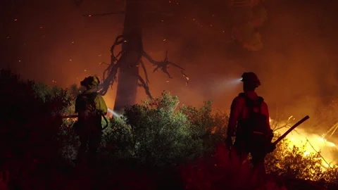 Caldor Fire Stock Footage 160159464