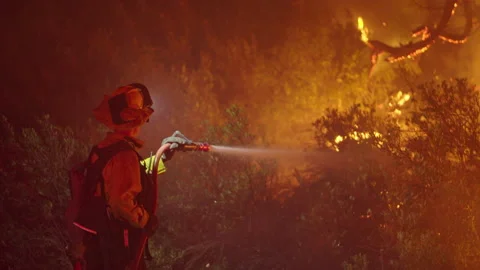 Caldor Fire Stock Footage 160159538