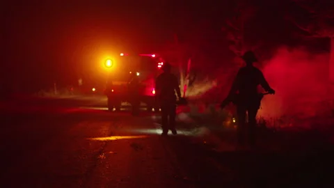 Caldor Fire Stock Footage 160161255