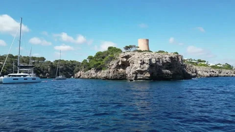 Cale Pi cliff Stock Footage 285444020