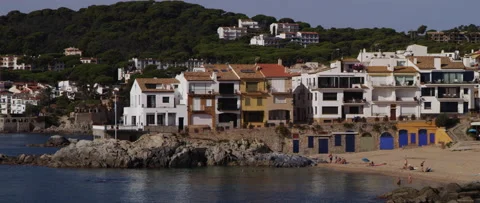 Calella de Palafrugell Stock Footage 167733137