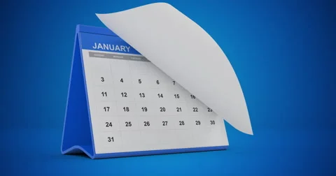 Calendar 2016 Stock Footage 59769881