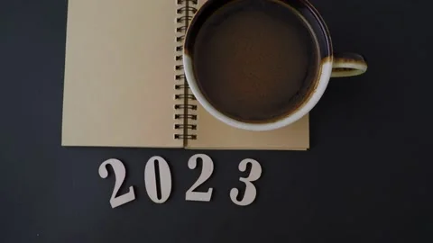 Calendar 2023 Stock Footage 228971954