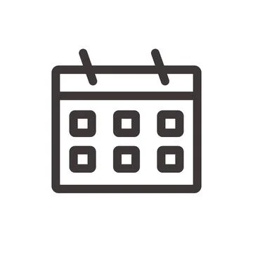 Calendar. Appointment list. Schedule. Vector. Stock Illustration
