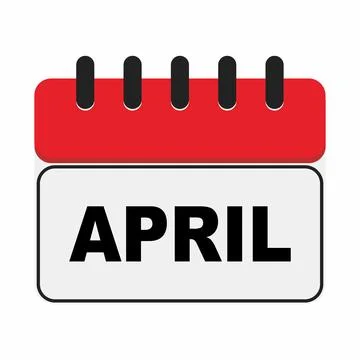 Calendar april イラスト素材
