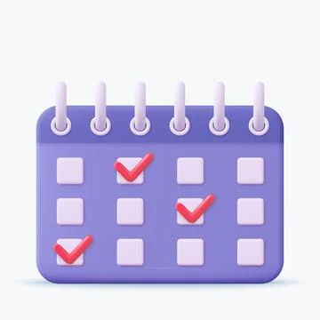 Calendar assignment icon. Planning concept. Stock-Illustration