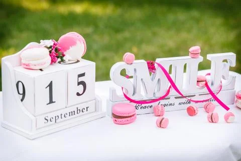 Calendar cake Stock Photos