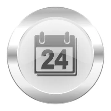Calendar chrome web icon isolated. Ilustración de archivo