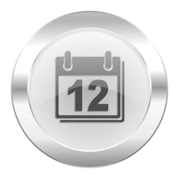 Calendar chrome web icon isolated. Ilustración de archivo