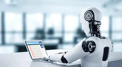 Calendar on computer software application for modish schedule planning Stock Illustration