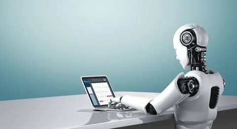 Calendar on computer software application for modish schedule planning 스톡 사진