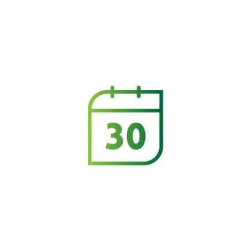 Calendar date icon vector Stock Illustration