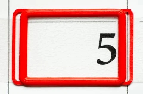 Calendar date Stock Photos