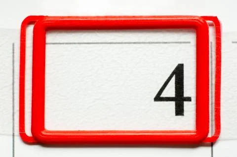 Calendar date Stock Photos