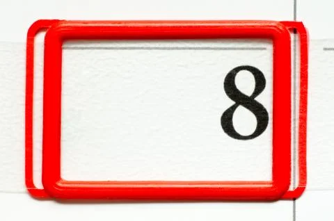 Calendar date Stock Photos