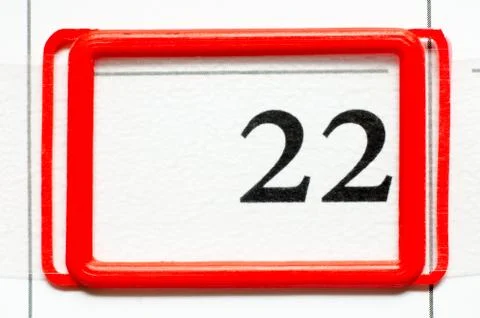 Calendar date Stock Photos