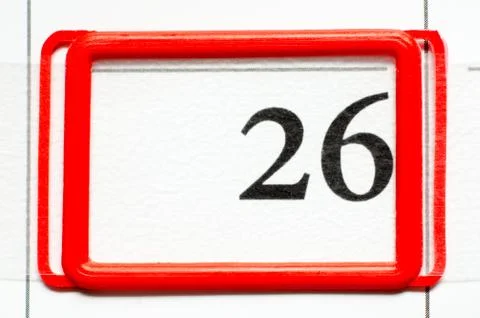 Calendar date Stock Photos