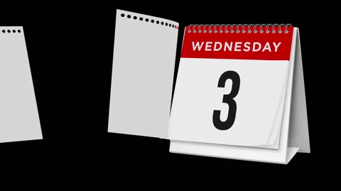 Calendar Day Stock Footage 130501905
