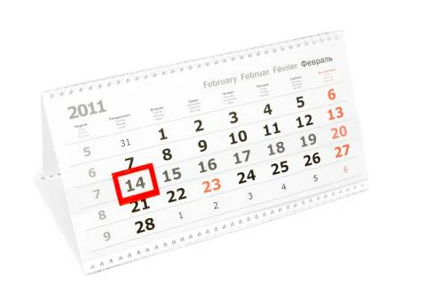 Calendar desktop Stock Photos
