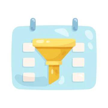 Calendar filter Illustration