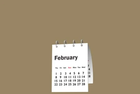 Calendar Stock Footage 8961069