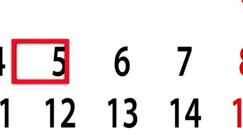 Calendar Video stock 10744610