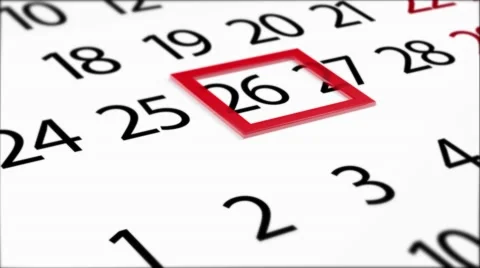 Calendar  Stock Footage 60904707