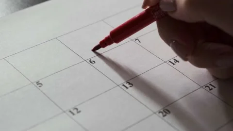 Calendar Stock Footage 168149182