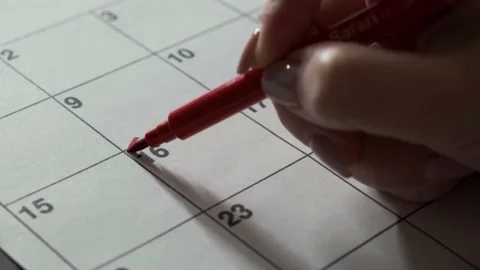 Calendar Stock Footage 168149195