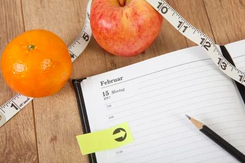 Calendar fruit Stock Photos
