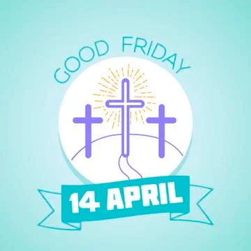 Calendar Good Friday Stock Illustration