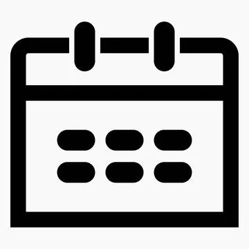 The calendar. Housing planning. Stock Illustration